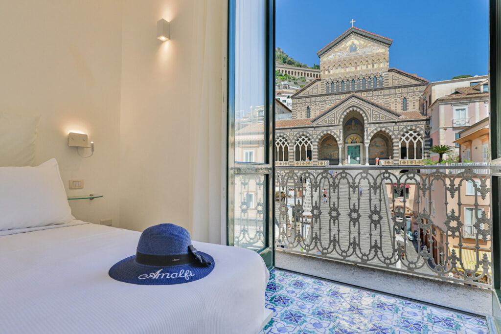 Deluxe - Camera matrimoniale con balcone - Amalfi -Terrazza Duomo